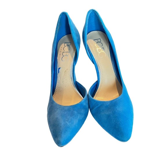 BCBG Heels Paris Generation LT Blue Turquoise Suede Women’s US Size 7.5… - Picture 7 of 11